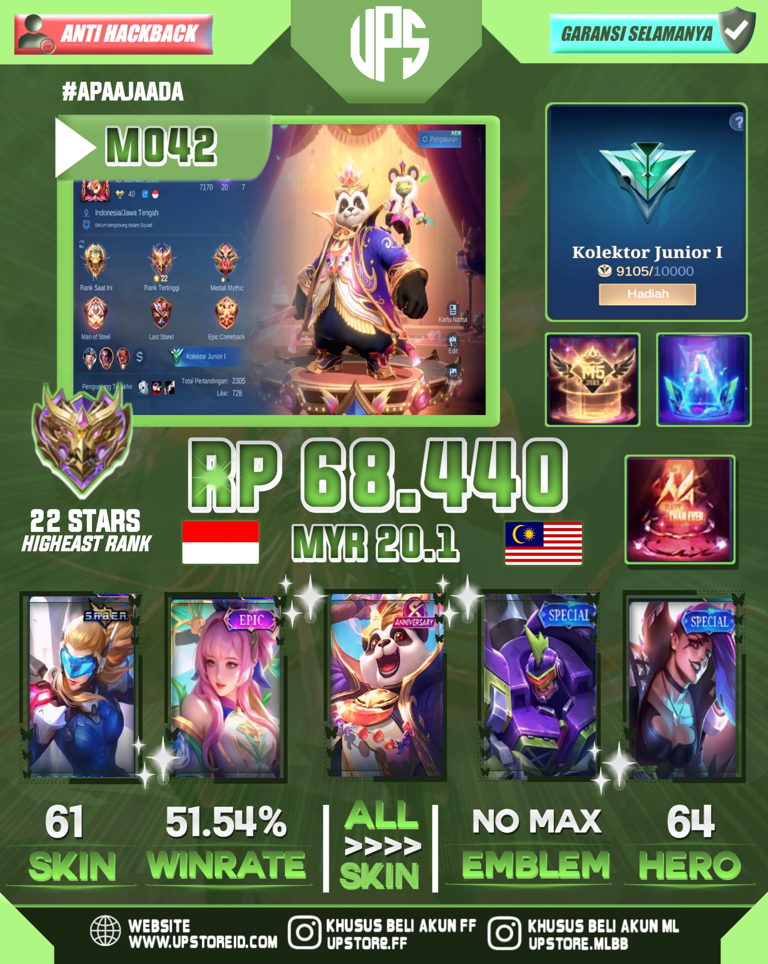 AKUN MOBILE LEGENDS
